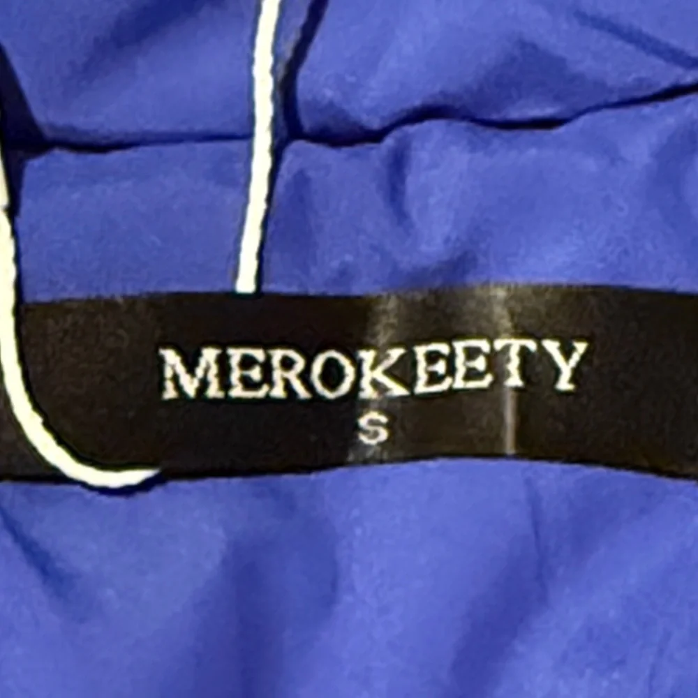 Royal Blue Puffer Vest - Women's Sleeveless Jacket - Picture 8 of 14
